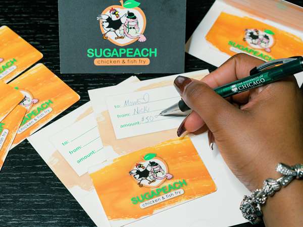 Gift cards from Sugapeach are the perfect gift